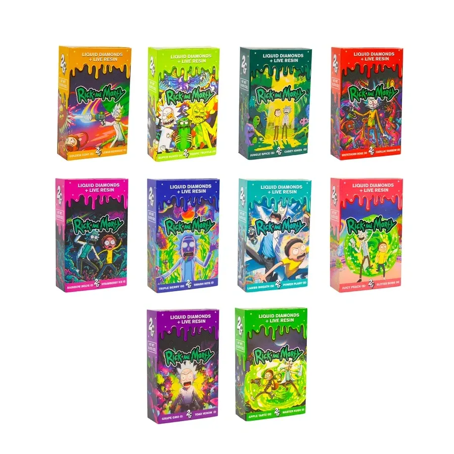 Empty 2G Rick And Morty Switch Dual Chamber Disposable Vape suppliers