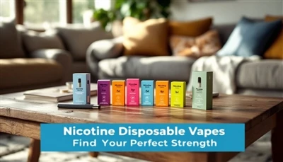 Νικοτίνη μίας χρήσης Vapes: Βρείτε την τέλεια δύναμή σας