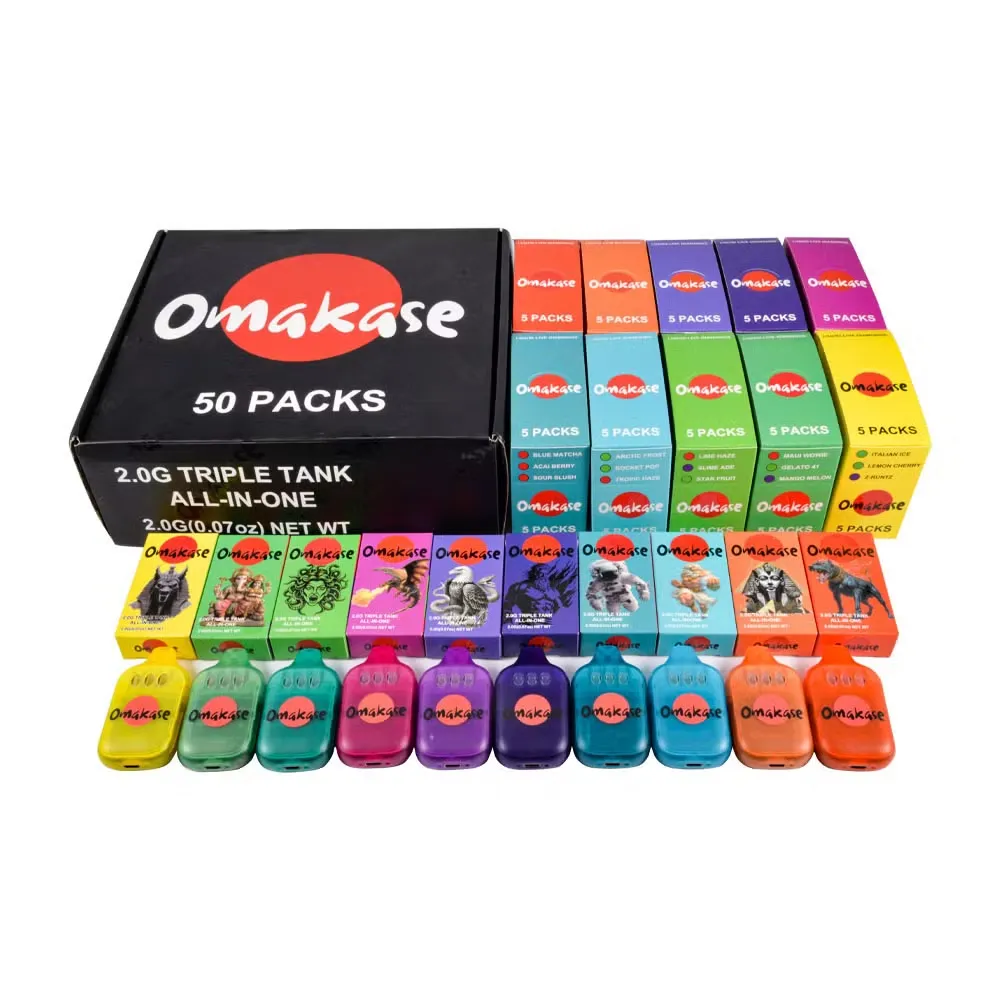 Άδειο Omakase 2g με Οθόνη Μίας χρήσης Στυλό Vape