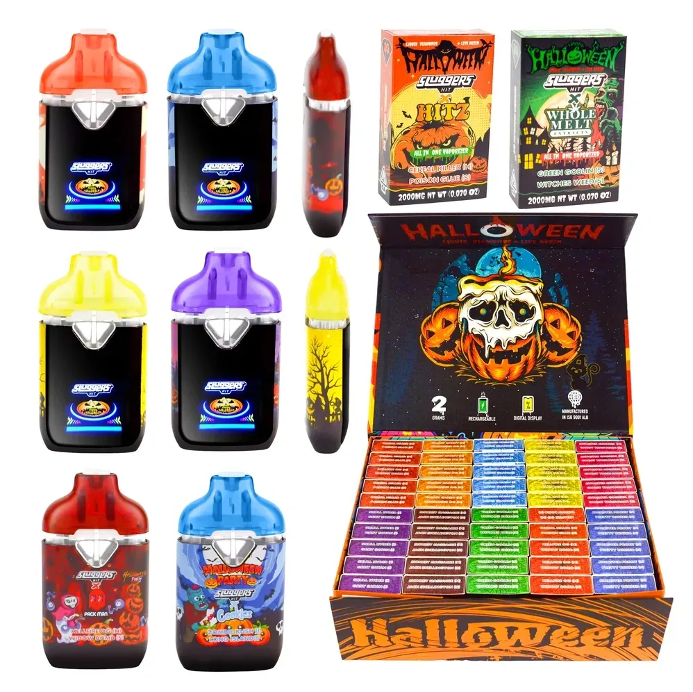EMPTY Sluggers Hit Halloween 2g Disposable Vape Switch Dual Flavors