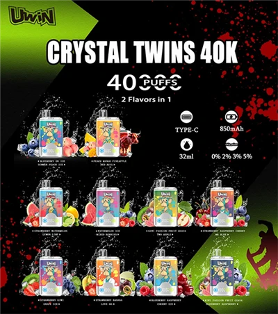 Uwin Twins Crystal 40000 Puffs