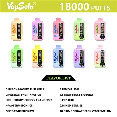 Vapsolo dg18000 puffs